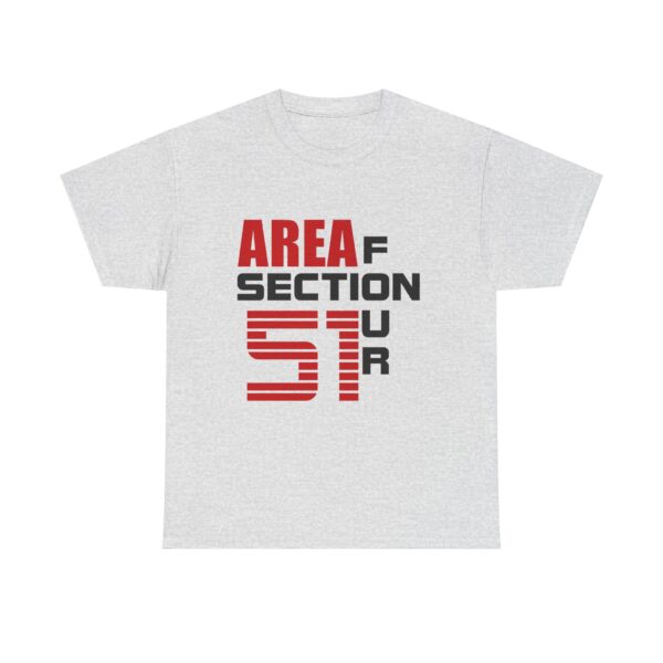 AREA 51 SECTION 4Unisex Heavy Cotton Tee - Image 17