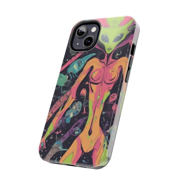 Tough Phone Cases I Want To Believe Alien UPA UFO Greys Roswell Sexy female Alien - Image 42