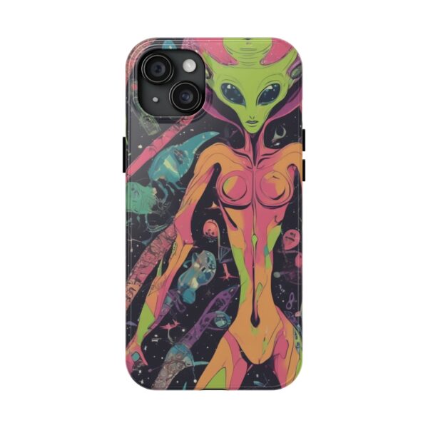 Tough Phone Cases I Want To Believe Alien UPA UFO Greys Roswell Sexy female Alien - Image 72