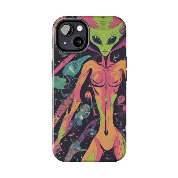 Tough Phone Cases I Want To Believe Alien UPA UFO Greys Roswell Sexy female Alien - Image 41