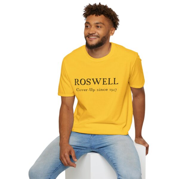 Roswell - Cover up since 1947 - Unisex Softstyle T-Shirt