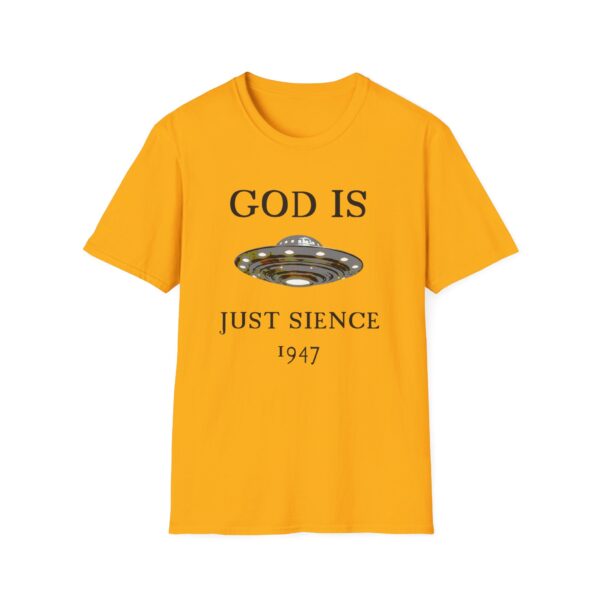 God is just Science 1947 - Unisex Softstyle T-Shirt - Image 25