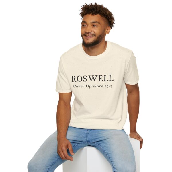 Roswell - Cover up since 1947 - Unisex Softstyle T-Shirt - Image 41