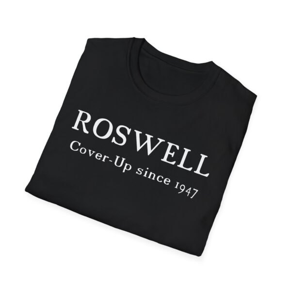 Roswell - Cover up since 1947 - Unisex Softstyle T-Shirt - Image 16