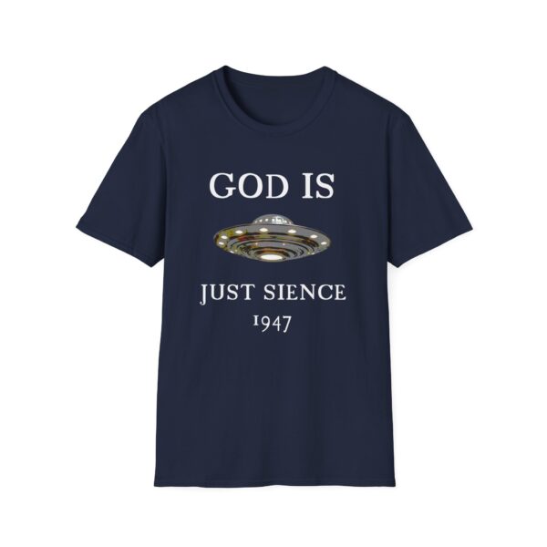 God is just Science 1947 - Unisex Softstyle T-Shirt - Image 67