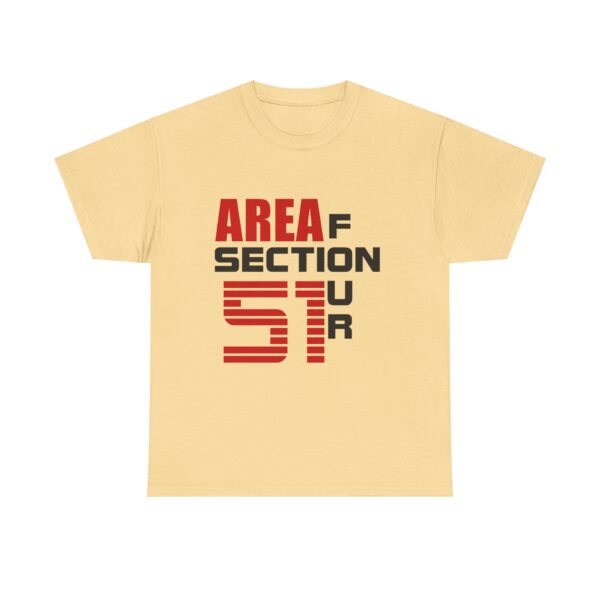 AREA 51 SECTION 4Unisex Heavy Cotton Tee - Image 41