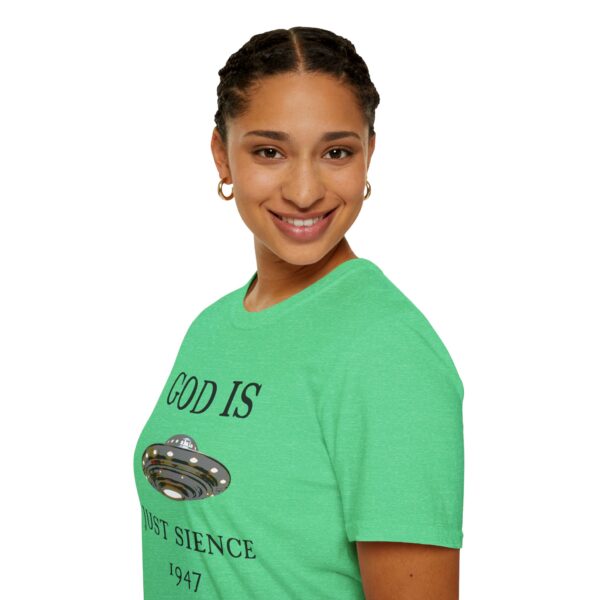 God is just Science 1947 - Unisex Softstyle T-Shirt - Image 54