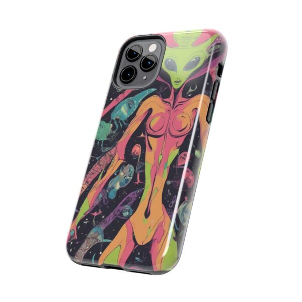 Tough Phone Cases I Want To Believe Alien UPA UFO Greys Roswell Sexy female Alien - Image 18