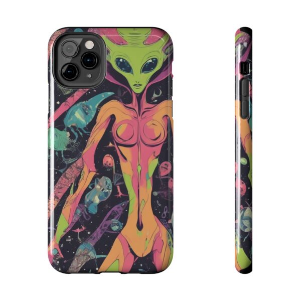 Tough Phone Cases I Want To Believe Alien UPA UFO Greys Roswell Sexy female Alien - Image 20