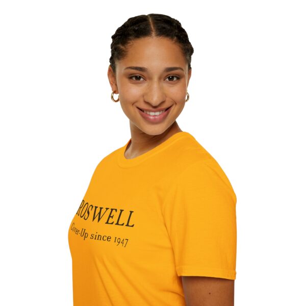 Roswell - Cover up since 1947 - Unisex Softstyle T-Shirt - Image 36