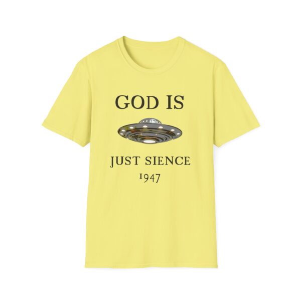 God is just Science 1947 - Unisex Softstyle T-Shirt - Image 37