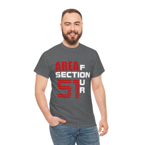 AREA 51 SECTION 4Unisex Heavy Cotton Tee - Image 71