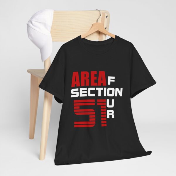 AREA 51 SECTION 4Unisex Heavy Cotton Tee - Image 32