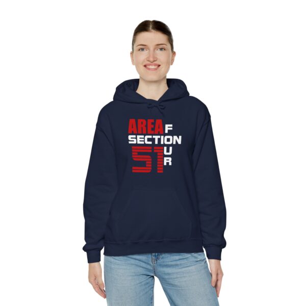 AREA 51 SECTION 4 Unisex Heavy Blend™ Hooded Sweatshirt - Image 86