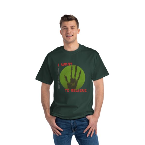 I want to believe Beefy-Short-Sleeve T-Shirt Alien UAP UFO oversized 6xl 5xl 4xl 3xl big size  xxxxxxl xxxxxl big men - Image 27