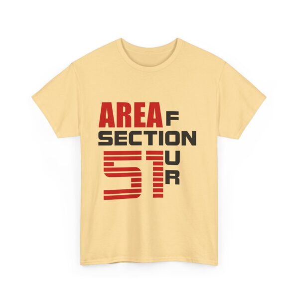 AREA 51 SECTION 4Unisex Heavy Cotton Tee - Image 43