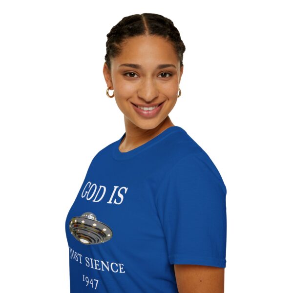 God is just Science 1947 - Unisex Softstyle T-Shirt - Image 66