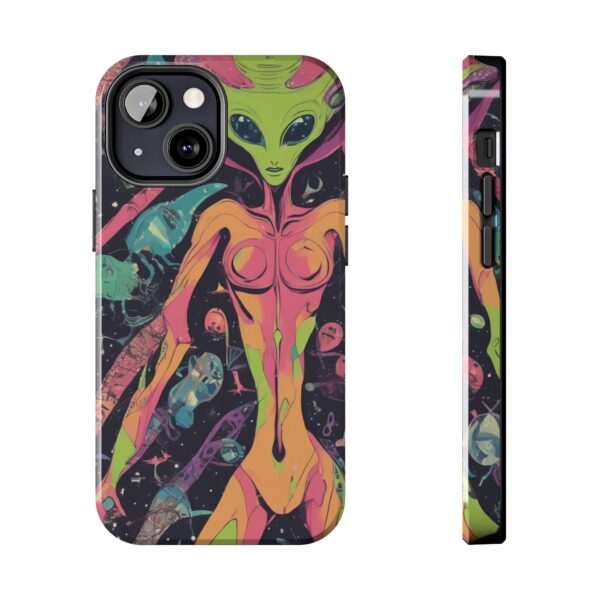 Tough Phone Cases I Want To Believe Alien UPA UFO Greys Roswell Sexy female Alien - Image 44