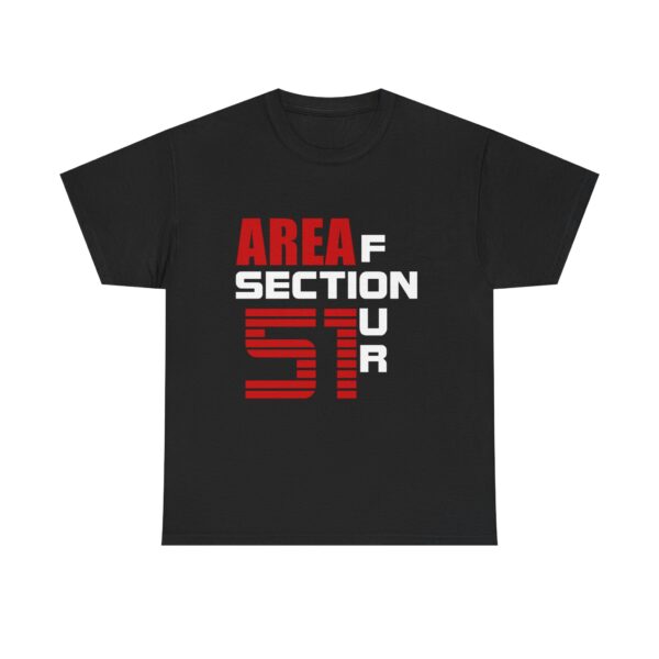 AREA 51 SECTION 4Unisex Heavy Cotton Tee - Image 25