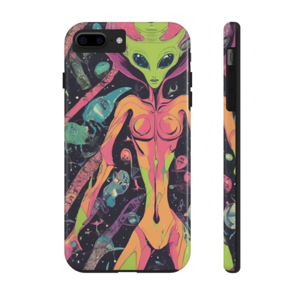 Tough Phone Cases I Want To Believe Alien UPA UFO Greys Roswell Sexy female Alien