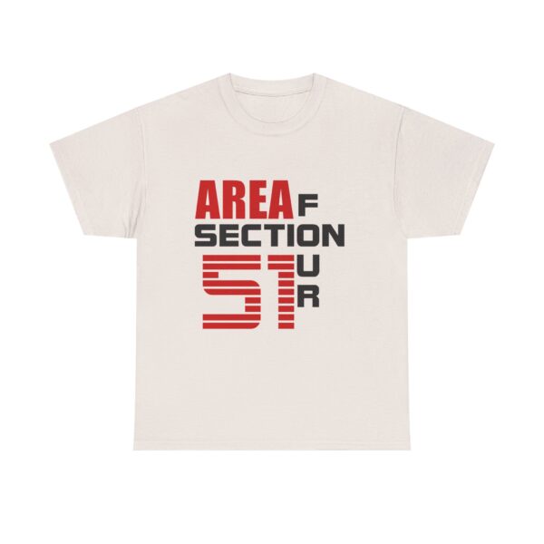 AREA 51 SECTION 4Unisex Heavy Cotton Tee - Image 33