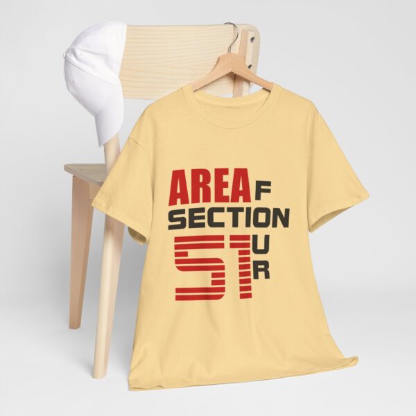 AREA 51 SECTION 4Unisex Heavy Cotton Tee - Image 48