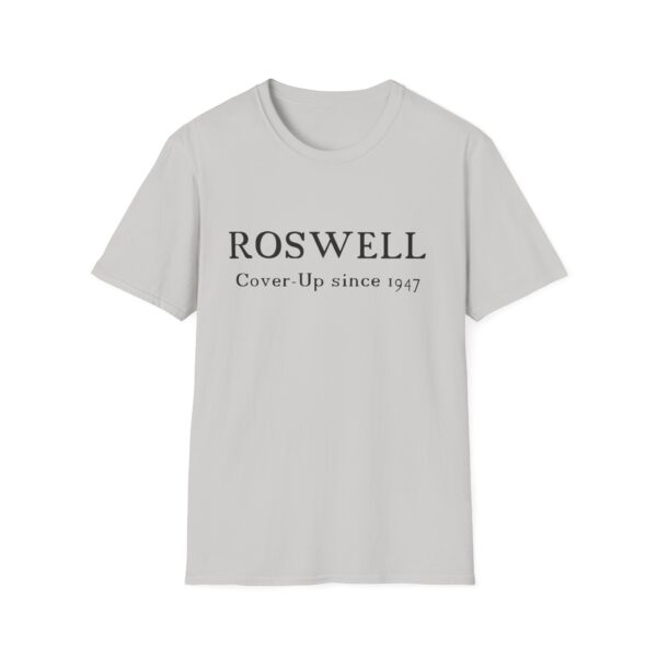 Roswell - Cover up since 1947 - Unisex Softstyle T-Shirt - Image 25