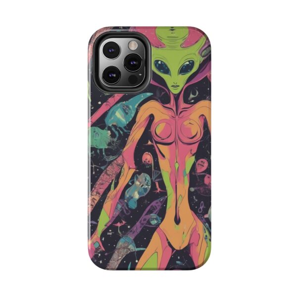 Tough Phone Cases I Want To Believe Alien UPA UFO Greys Roswell Sexy female Alien - Image 33