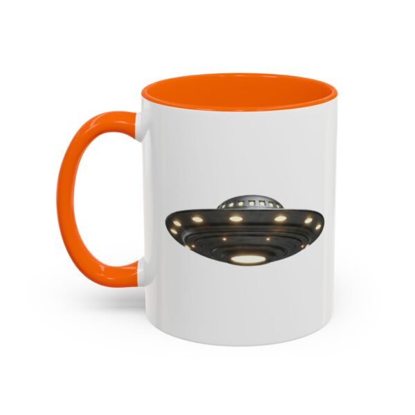 UFO -I WANT TO BELIEVE - Accent Coffee Mug (11oz) - Image 23