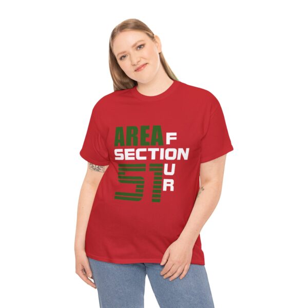 AREA 51 SECTION 4Unisex Heavy Cotton Tee - Image 102