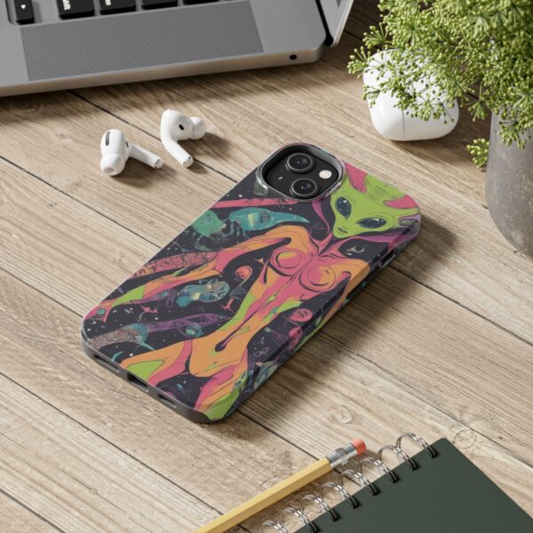 Tough Phone Cases I Want To Believe Alien UPA UFO Greys Roswell Sexy female Alien - Image 63