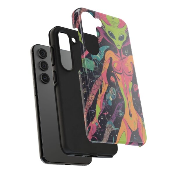 Tough Phone Cases I Want To Believe Alien UPA UFO Greys Roswell Sexy female Alien - Image 87