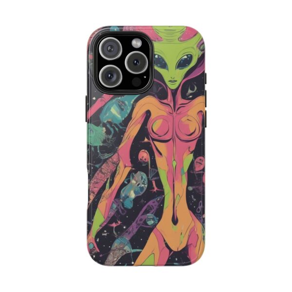 Tough Phone Cases I Want To Believe Alien UPA UFO Greys Roswell Sexy female Alien - Image 99