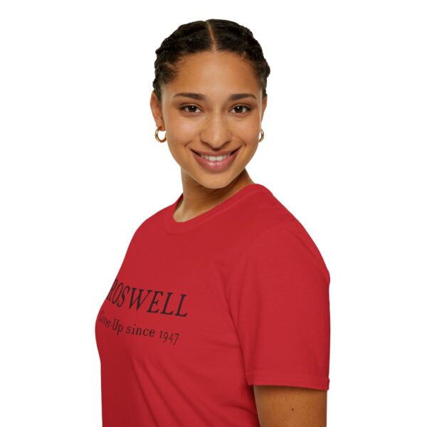 Roswell - Cover up since 1947 - Unisex Softstyle T-Shirt - Image 66