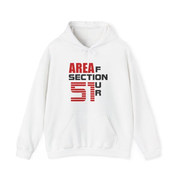 AREA 51 SECTION 4 Unisex Heavy Blend™ Hooded Sweatshirt - Image 9