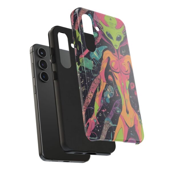 Tough Phone Cases I Want To Believe Alien UPA UFO Greys Roswell Sexy female Alien - Image 83