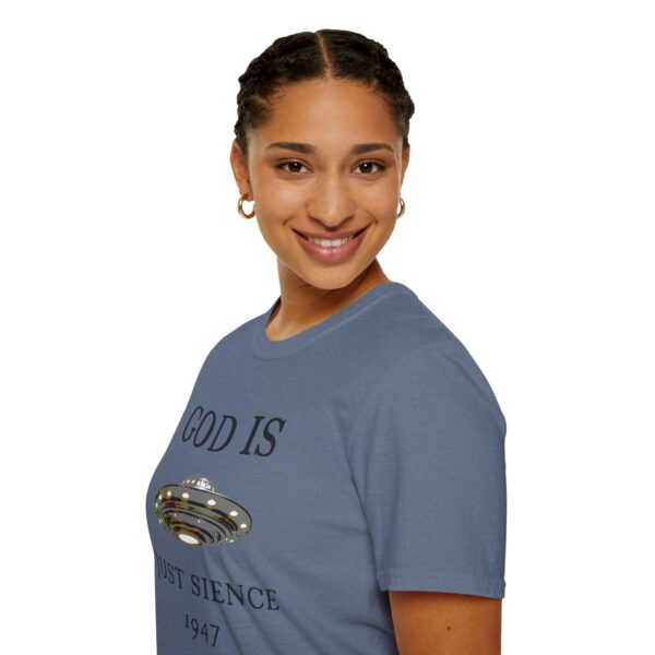 God is just Science 1947 - Unisex Softstyle T-Shirt - Image 60