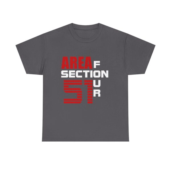 AREA 51 SECTION 4Unisex Heavy Cotton Tee - Image 81