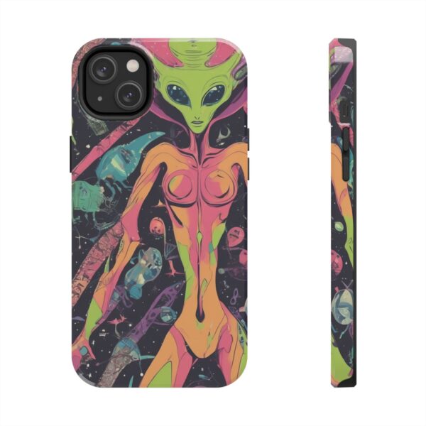 Tough Phone Cases I Want To Believe Alien UPA UFO Greys Roswell Sexy female Alien - Image 62