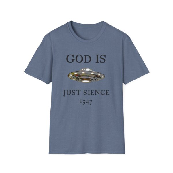 God is just Science 1947 - Unisex Softstyle T-Shirt - Image 55