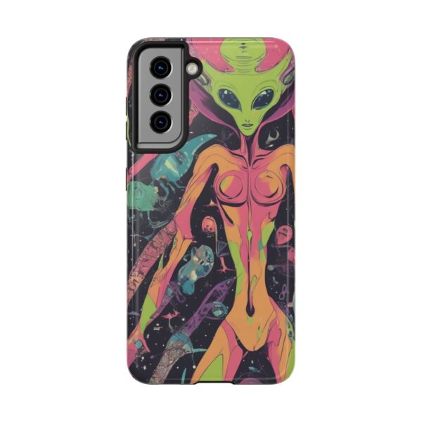 Tough Phone Cases I Want To Believe Alien UPA UFO Greys Roswell Sexy female Alien - Image 92