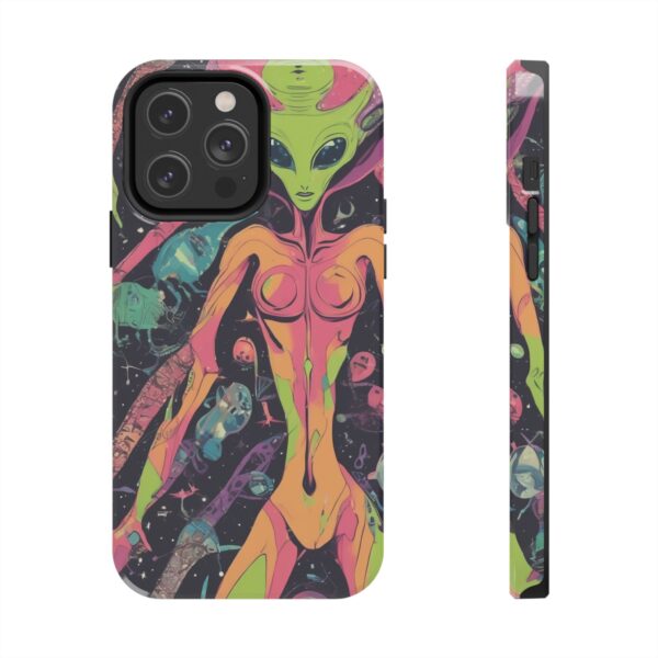 Tough Phone Cases I Want To Believe Alien UPA UFO Greys Roswell Sexy female Alien - Image 60