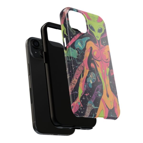 Tough Phone Cases I Want To Believe Alien UPA UFO Greys Roswell Sexy female Alien - Image 67