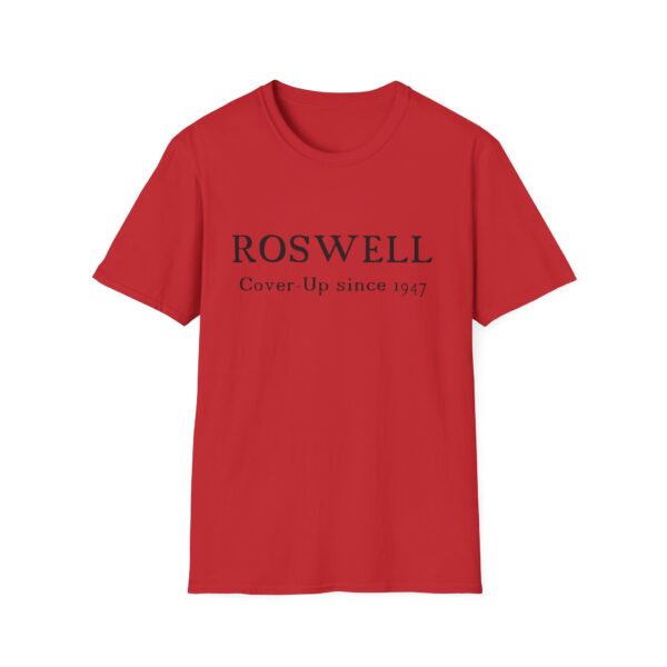 Roswell - Cover up since 1947 - Unisex Softstyle T-Shirt - Image 61