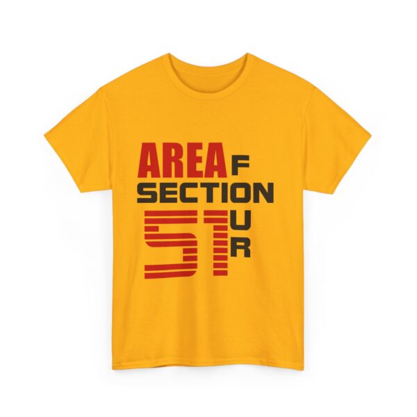 AREA 51 SECTION 4Unisex Heavy Cotton Tee - Image 51