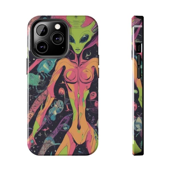 Tough Phone Cases I Want To Believe Alien UPA UFO Greys Roswell Sexy female Alien - Image 48