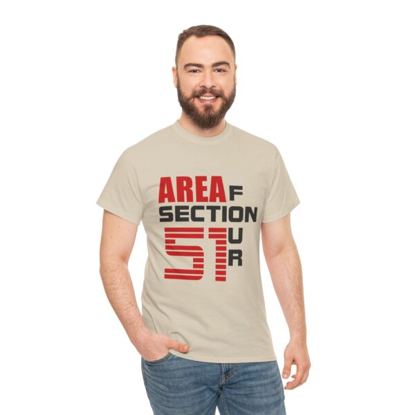 AREA 51 SECTION 4Unisex Heavy Cotton Tee