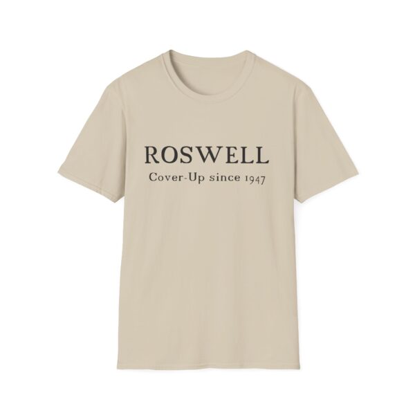 Roswell - Cover up since 1947 - Unisex Softstyle T-Shirt - Image 19